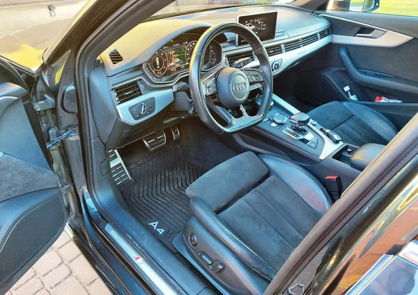 Audi A4 cena 104900 przebieg: 139740, rok produkcji 2016 z Kąty Wrocławskie małe 436